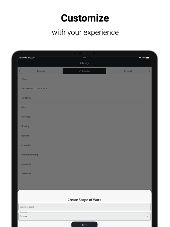 Screenshot #6 pour Rehab Estimator