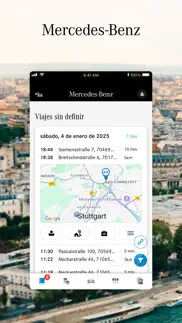 mercedes-benz logbook iphone capturas de pantalla 1