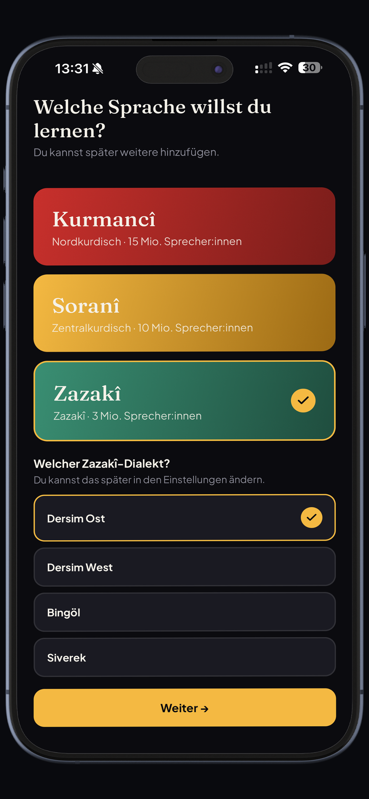 Dengê | Kurmancî Soranî Zazakî