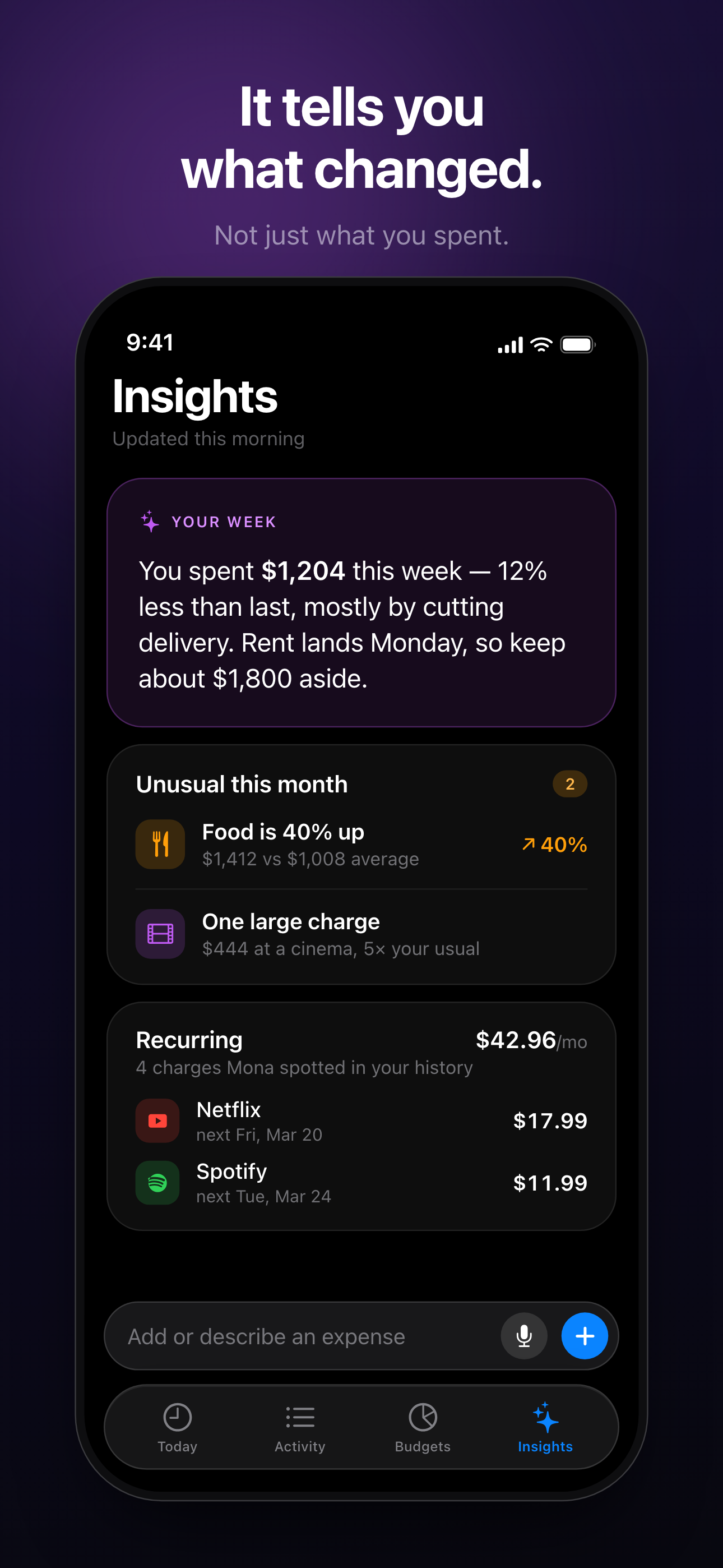 Mona: Budget & Expense Tracker screenshot 3