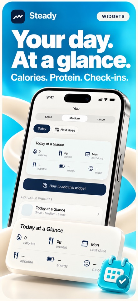 Steady - Peptide GLP-1 Tracker screenshot 5