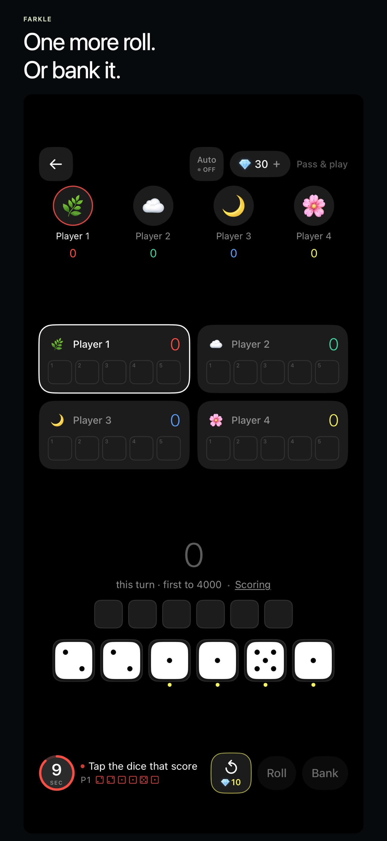Screenshot 5 of Minimal Dice: Ludo & Pachisi