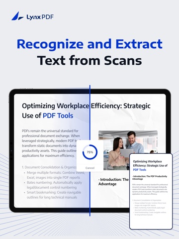 LynxPDF: Enterprise PDF Editor iPad screenshot