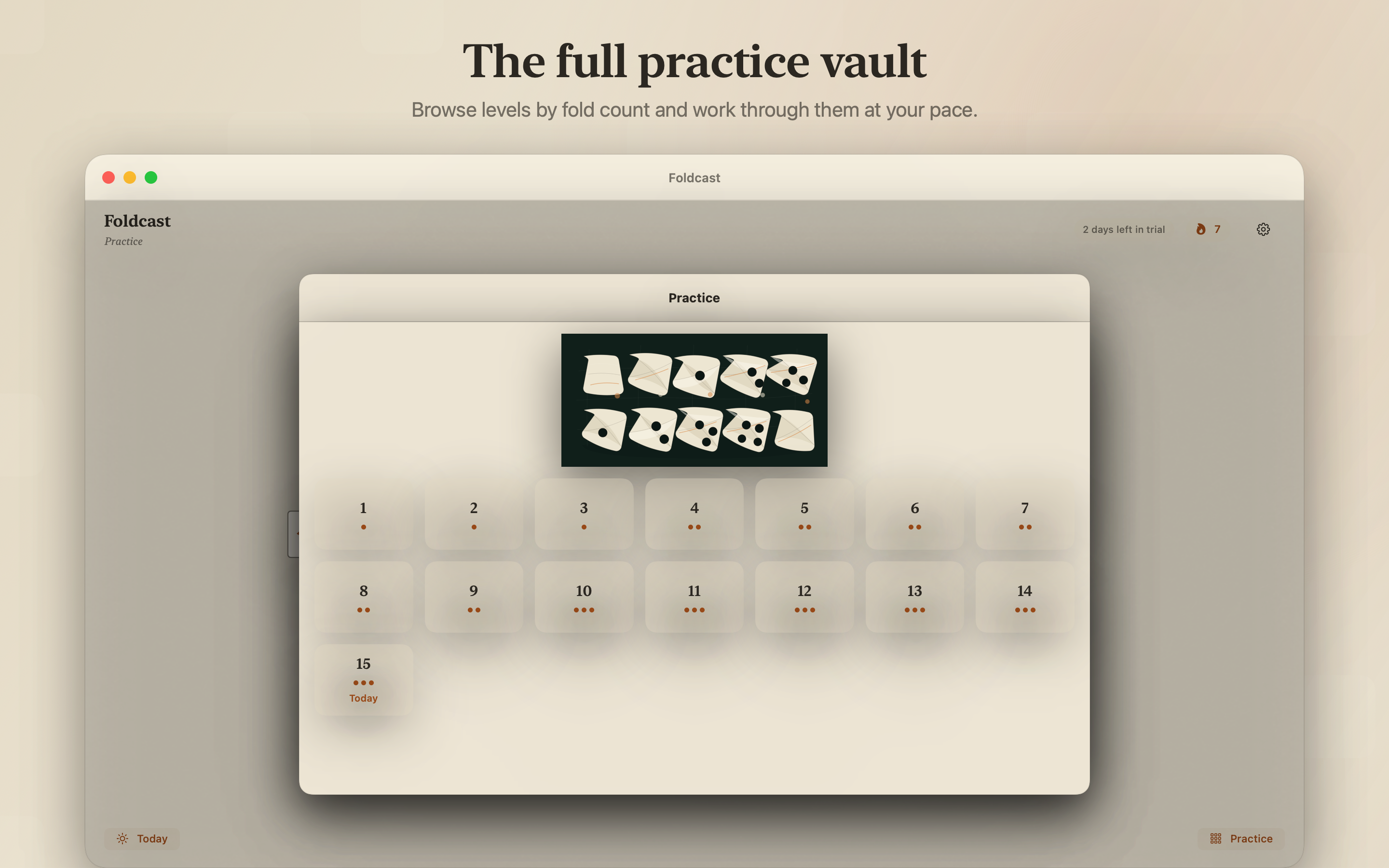 Foldcast: Paper Folding Game screenshot 15