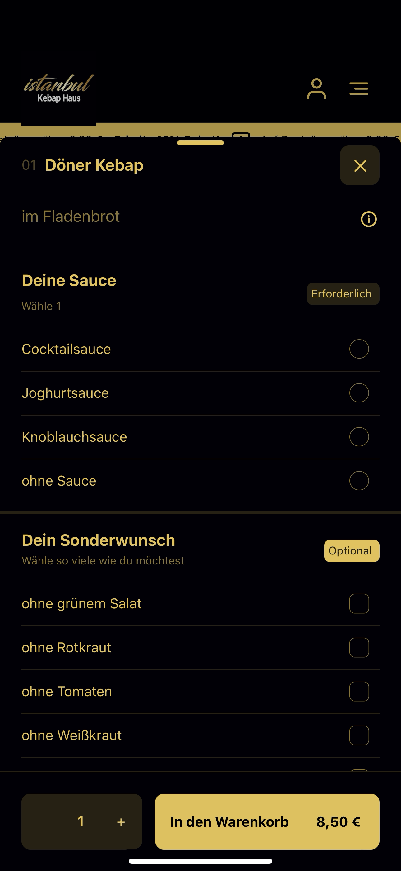 Istanbul Kebap Haus DE screenshot 4