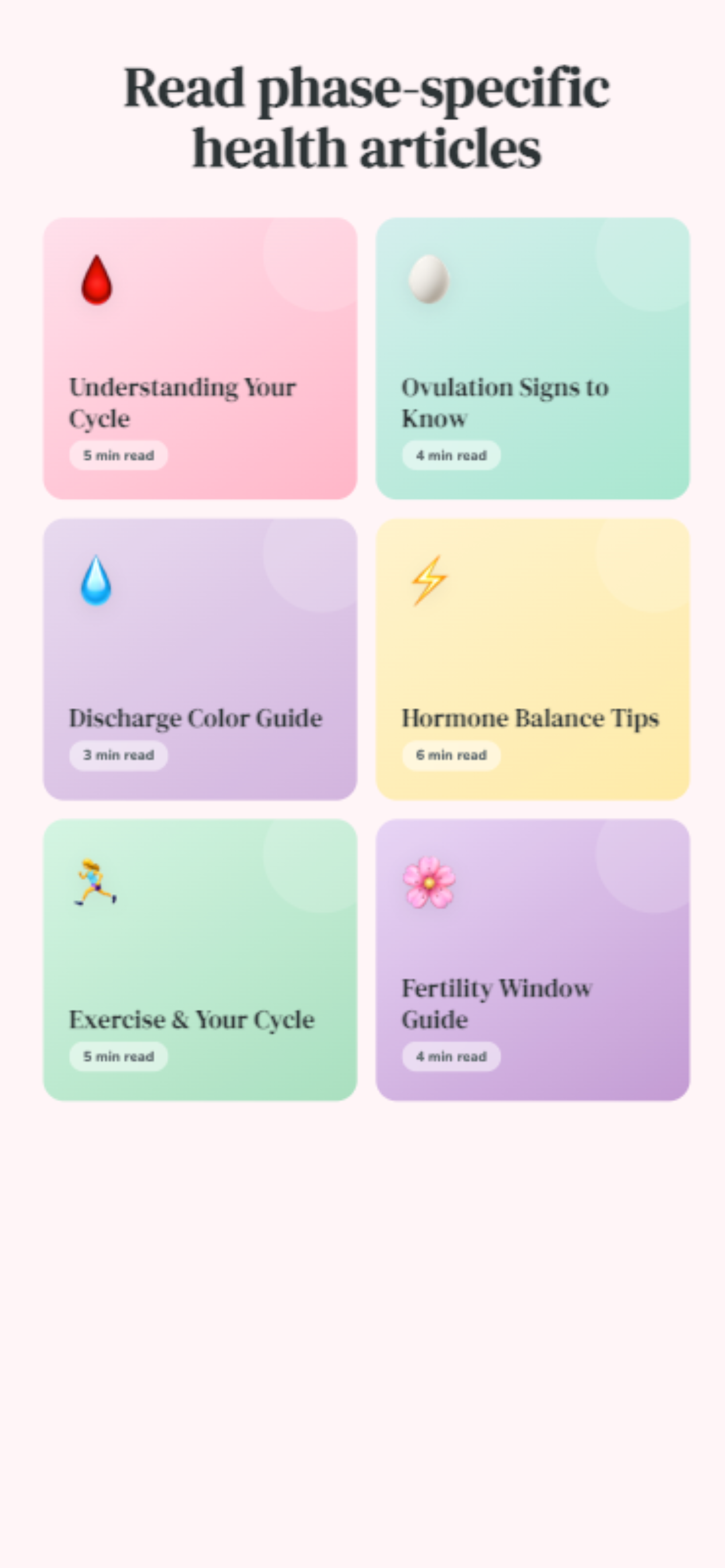 Naya - Period Tracker Calendar