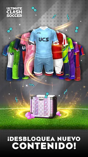 Captura de pantalla de Ultimate Clash Soccer en iPhone 4