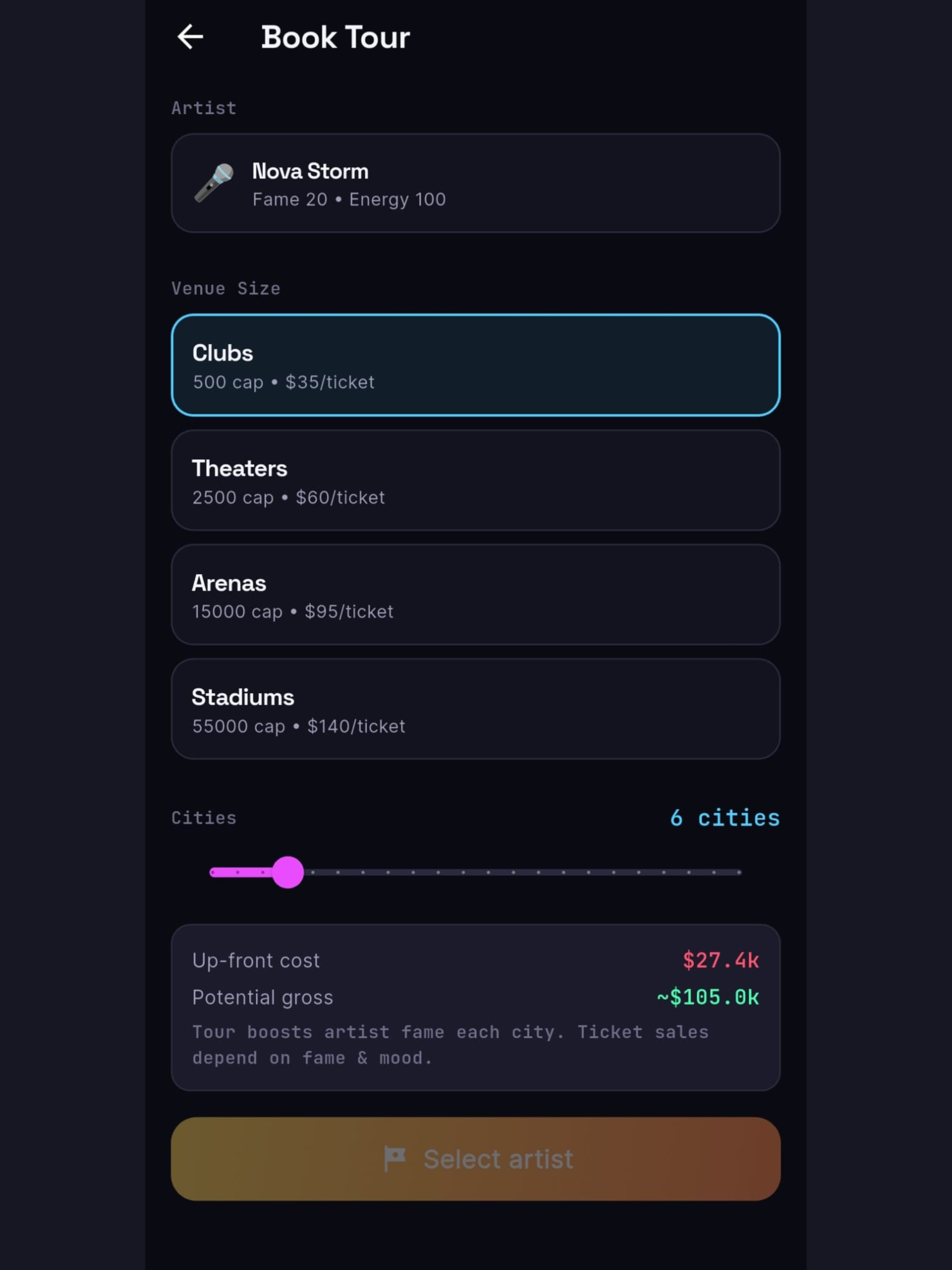 Music Tycoon: Label Manager