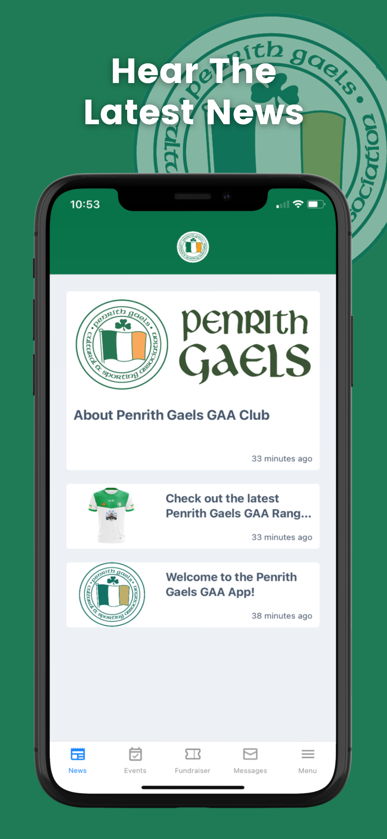 Penrith Gaels GAC screenshot 3