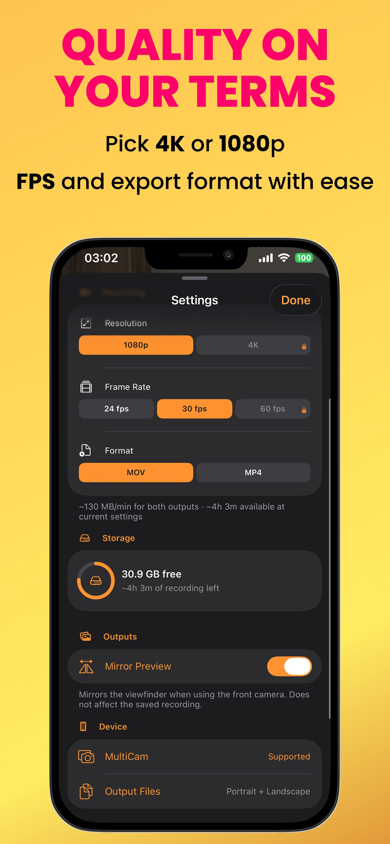 Dual Camera Recorder - Duo screenshot 4