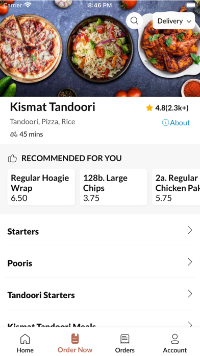 Kismat Tandoori Screenshot