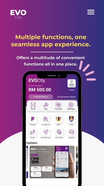 Evocity eWallet