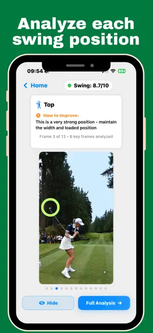 Lofu - Golf Swing Analyzer screenshot 2