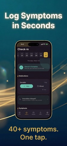 稳定：更年期追踪器 screenshot