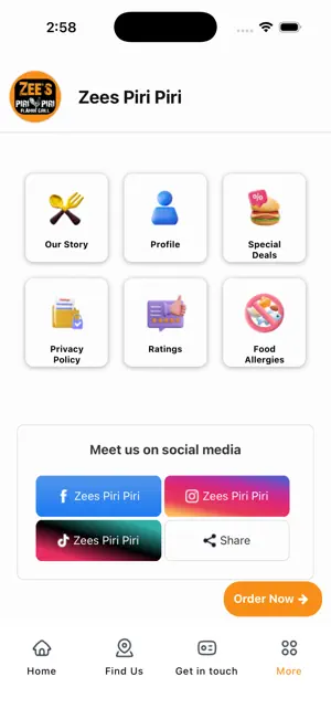 Zee's Piri Piri - Kilsyth screenshot 4
