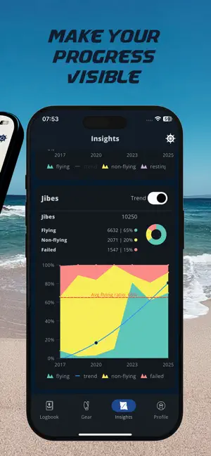 WindsportTracker: GPS Logbook screenshot 4