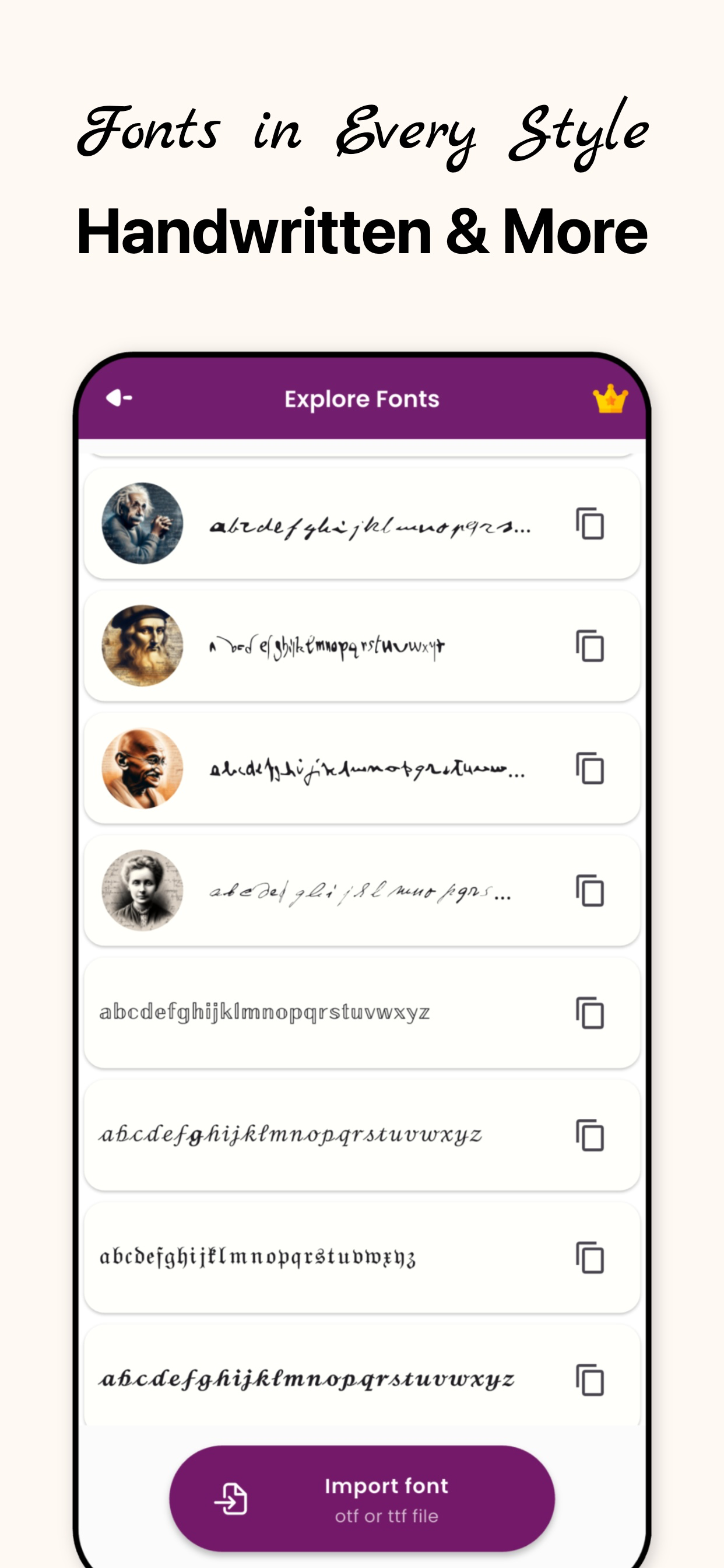 Calligrapher: Handwriting Font screenshot 8