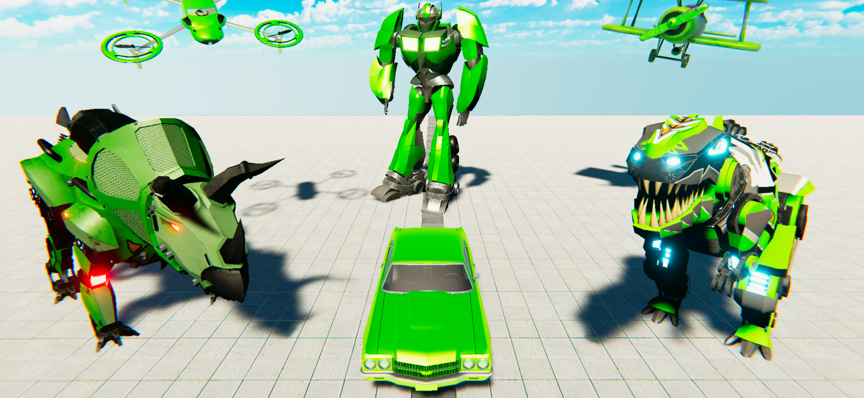 MegaBot - Robot Car Transform