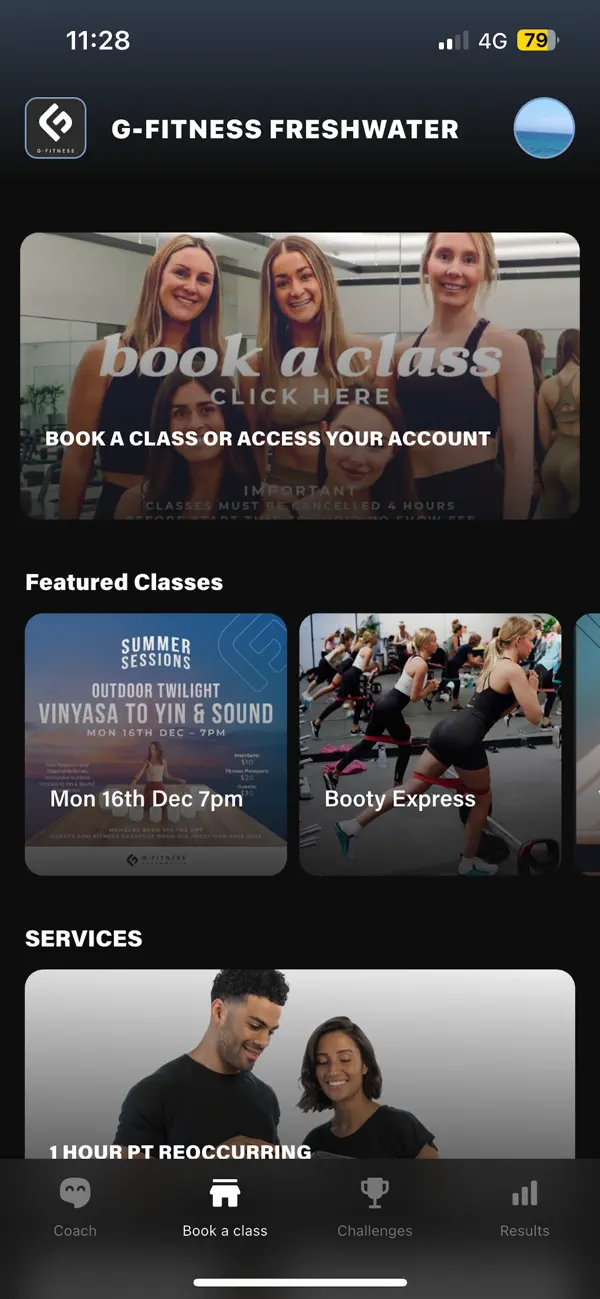 Screenshot #2 pour GFitness Freshwater