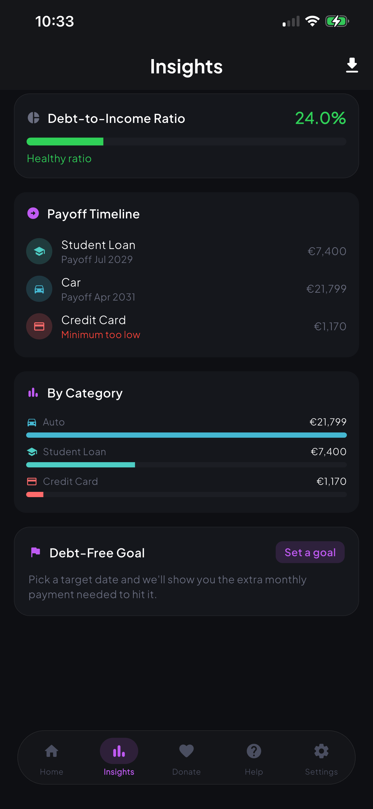 Lift Debt screenshot 4
