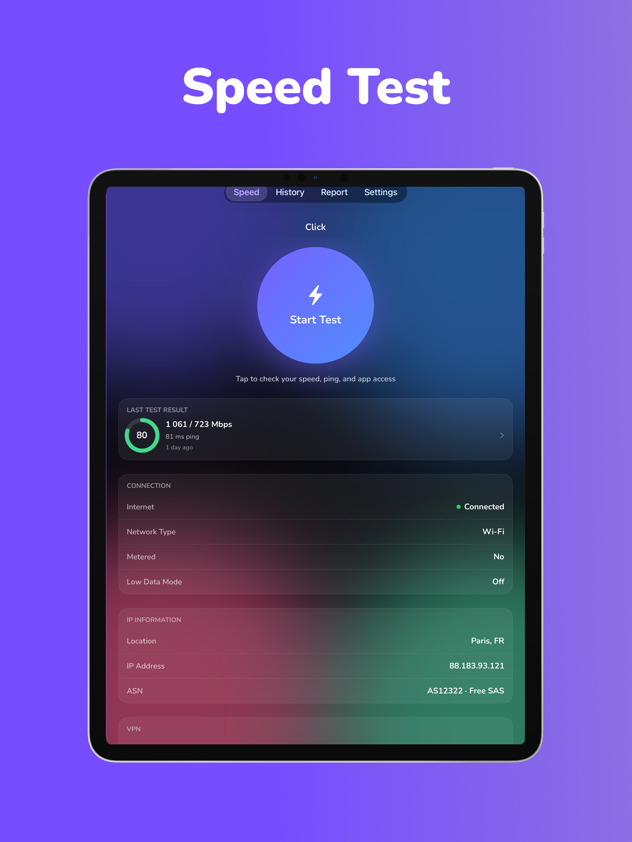 Click – Speed & App Check screenshot 4