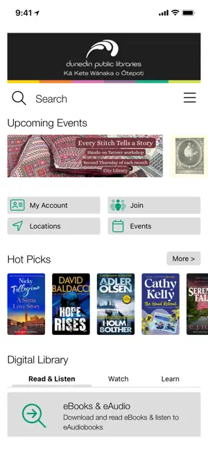 Dunedin Public Libraries screenshot 1