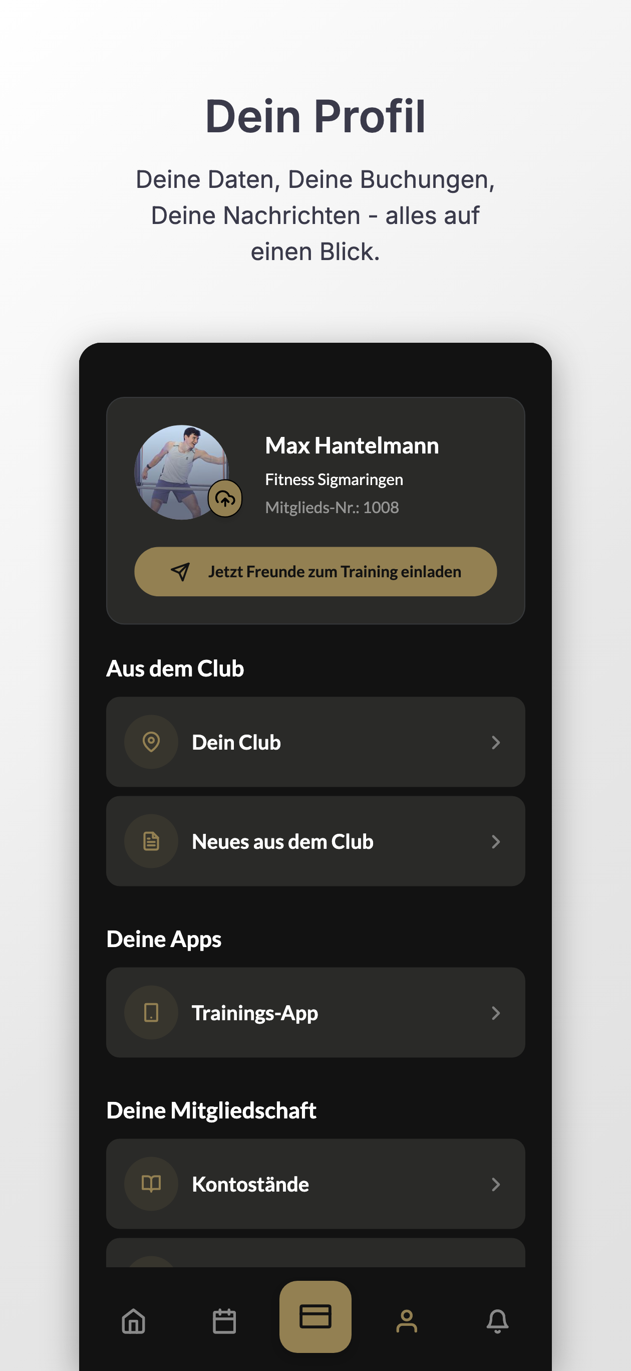 Fitness Sigmaringen Clubapp screenshot 4
