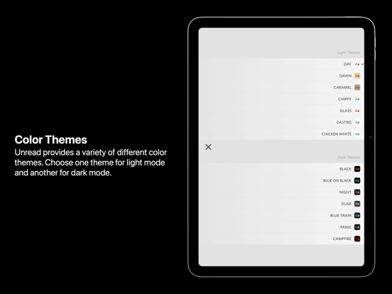 Unread: An RSS Reader Screenshots