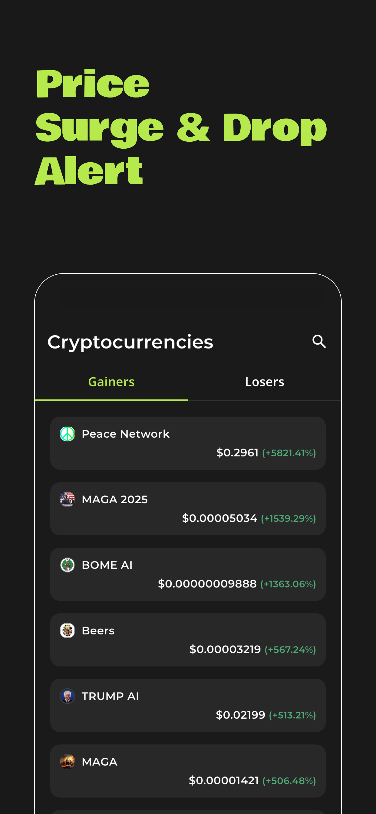 Crypto Alert with AI