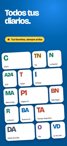 Noticias Argentina Última Hora iPhone screenshot 4