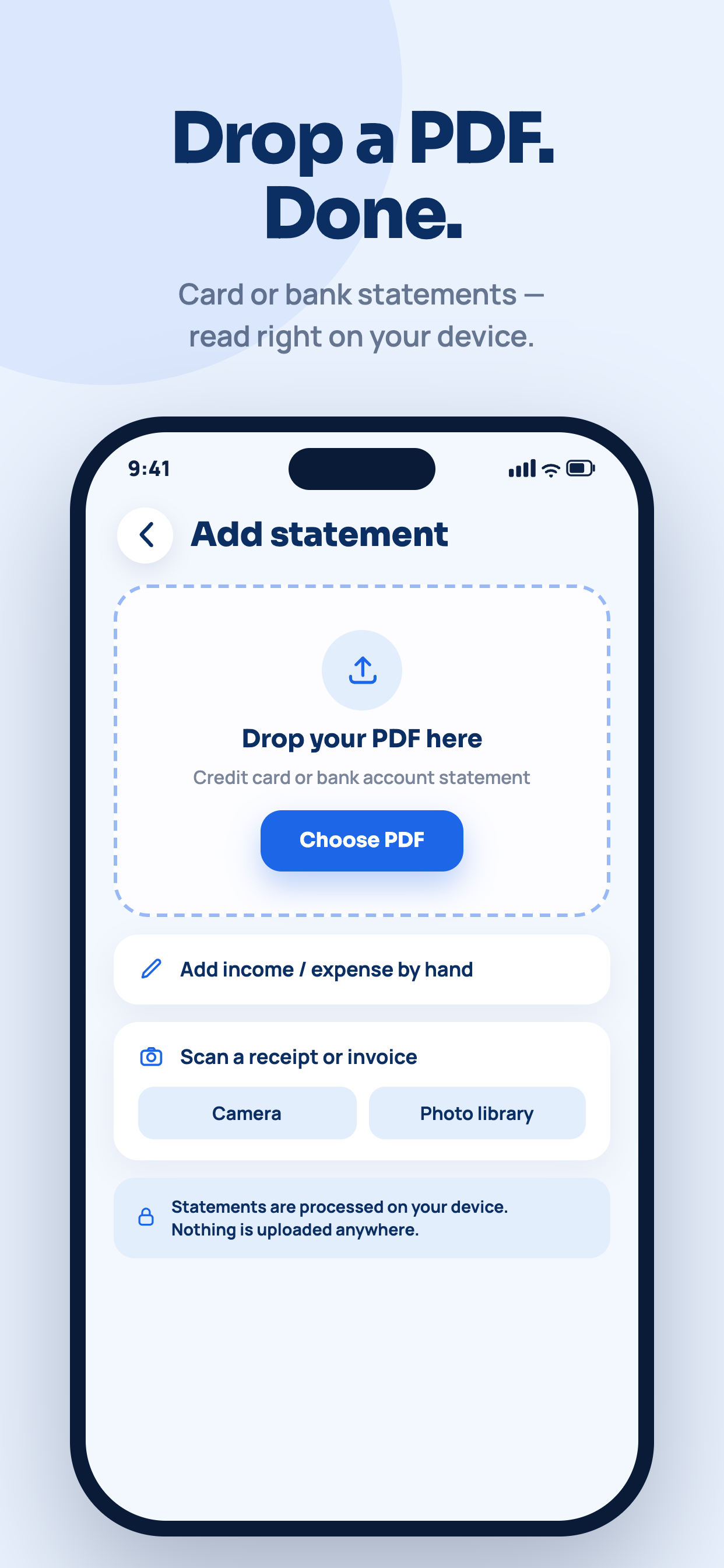 EasyCal Expense Tracker screenshot 2