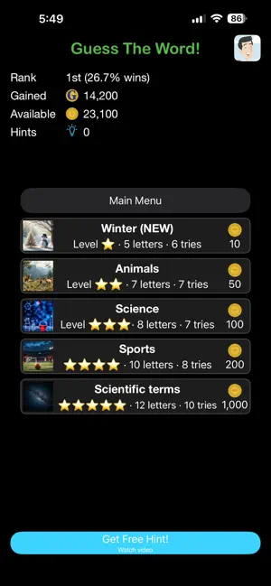 Guess The Word! · Word Master screenshot 3