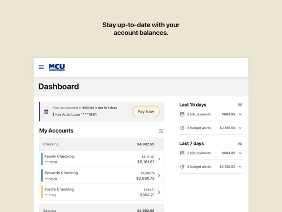 Screenshot #5 pour NYMCU Mobile Banking