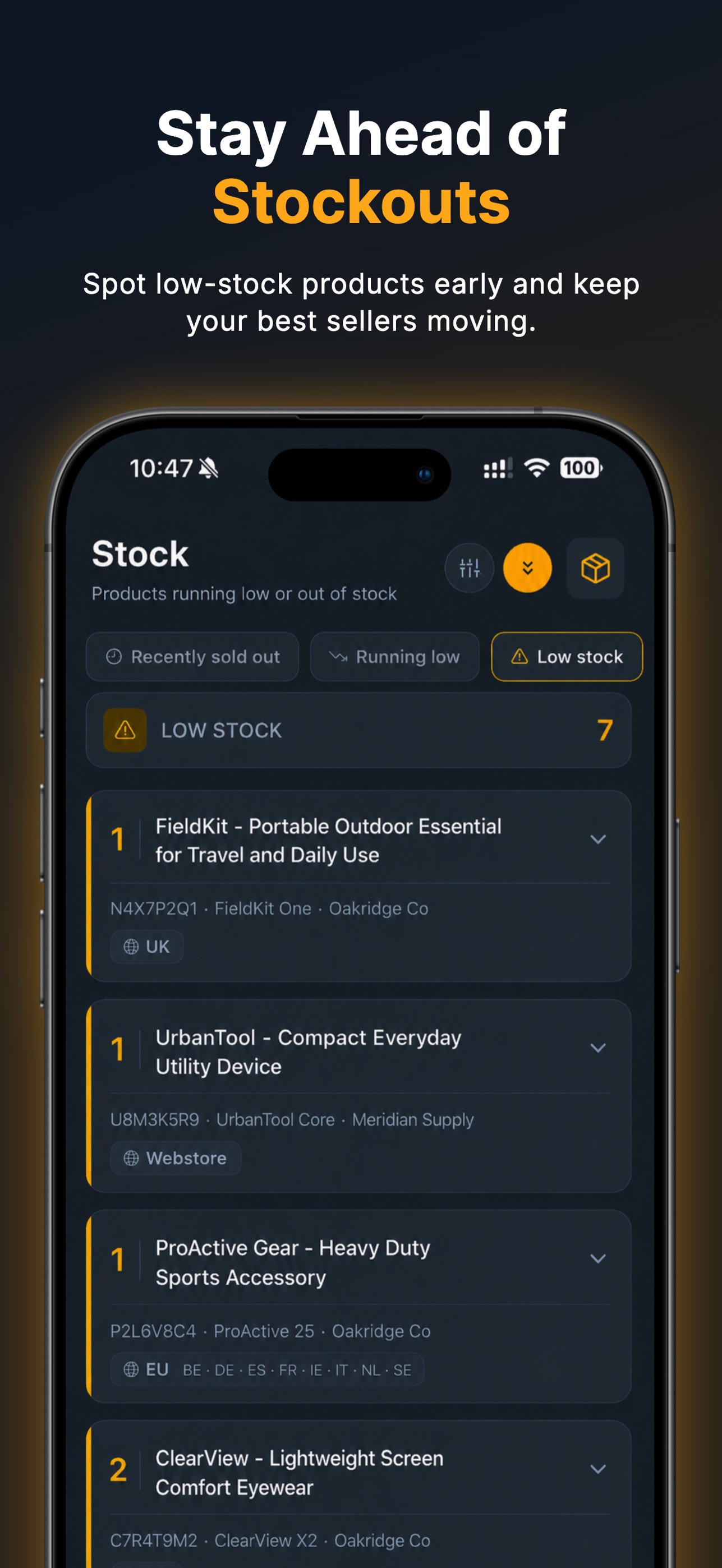 Screenshot 4 of Seller Notifier Pro