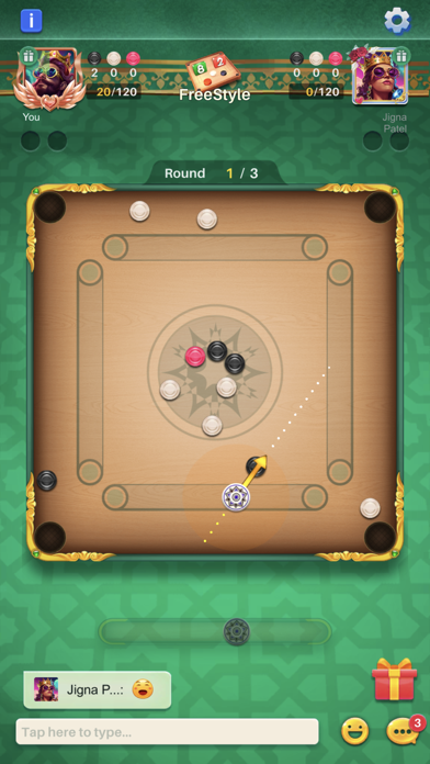 Carrom League: Online Game Screenshot