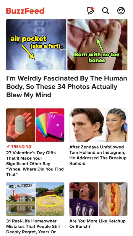 BuzzFeed - Quiz, Trivia & News screenshot 4 of 9