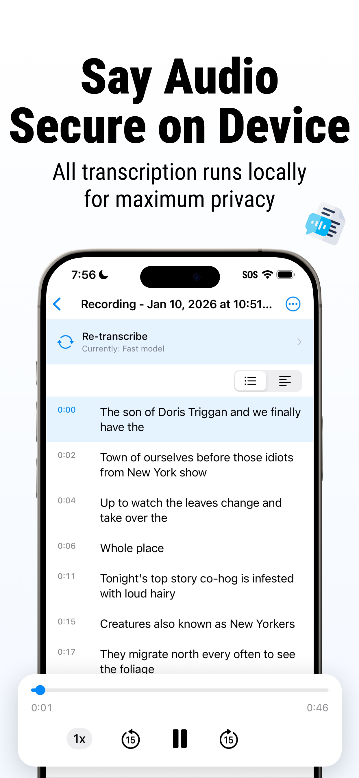 SecureVox Private Recorder