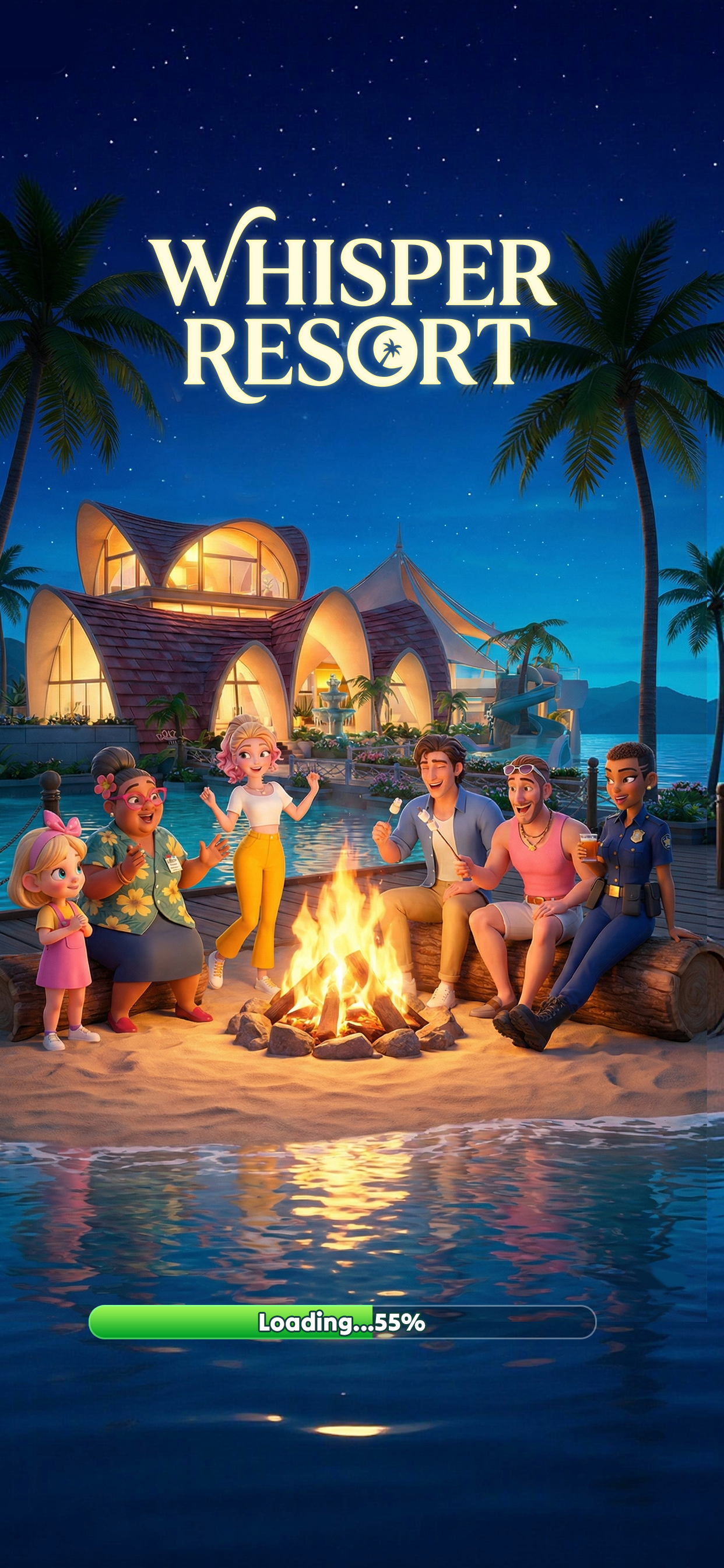 Whisper Resort: Merge & Story