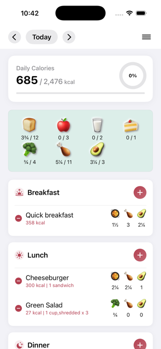 Exchange Diet Screenshot 2 of 5