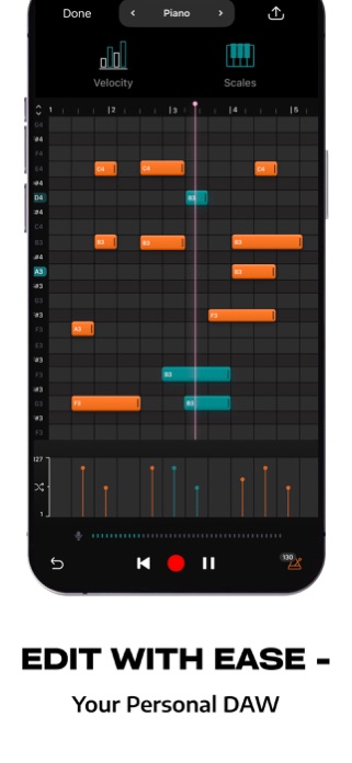 Music Notes Recording-AnySing Screenshot 6 of 7