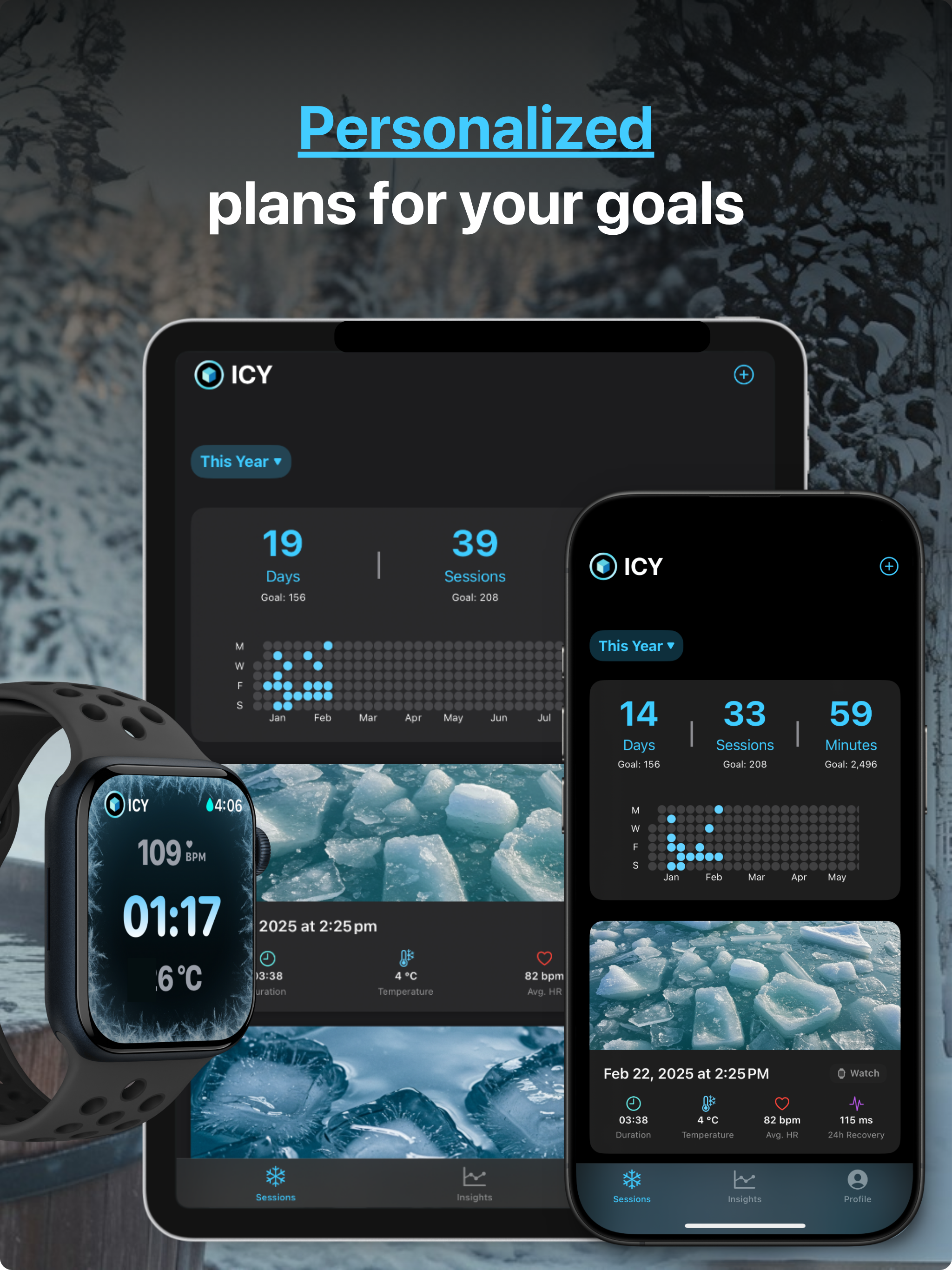 Cold Plunge Tracker by ICY screenshot 9