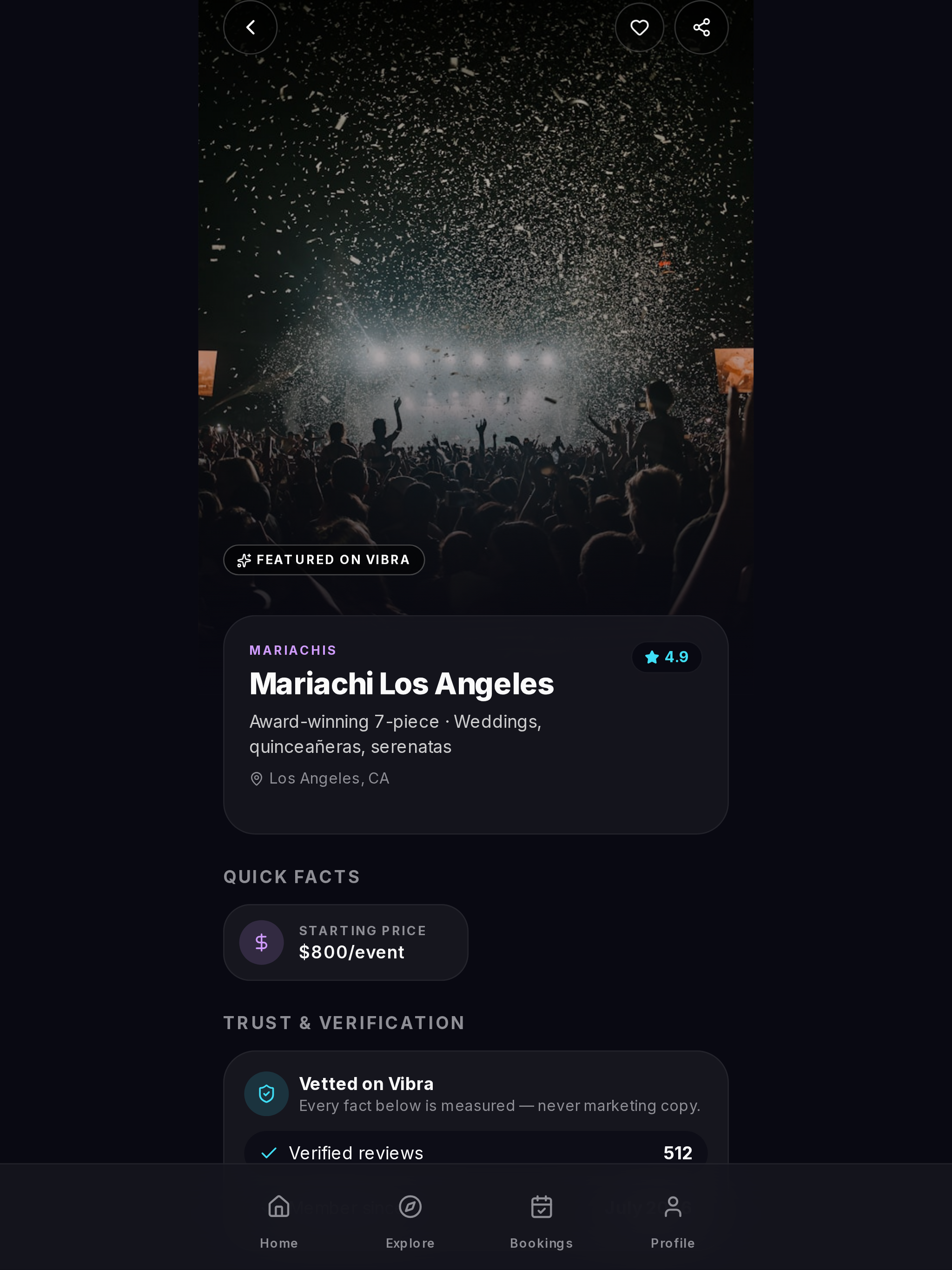 Vibra Connect - Event Vendors screenshot 6