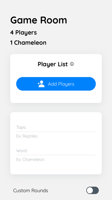 Chameleon; Screenshot