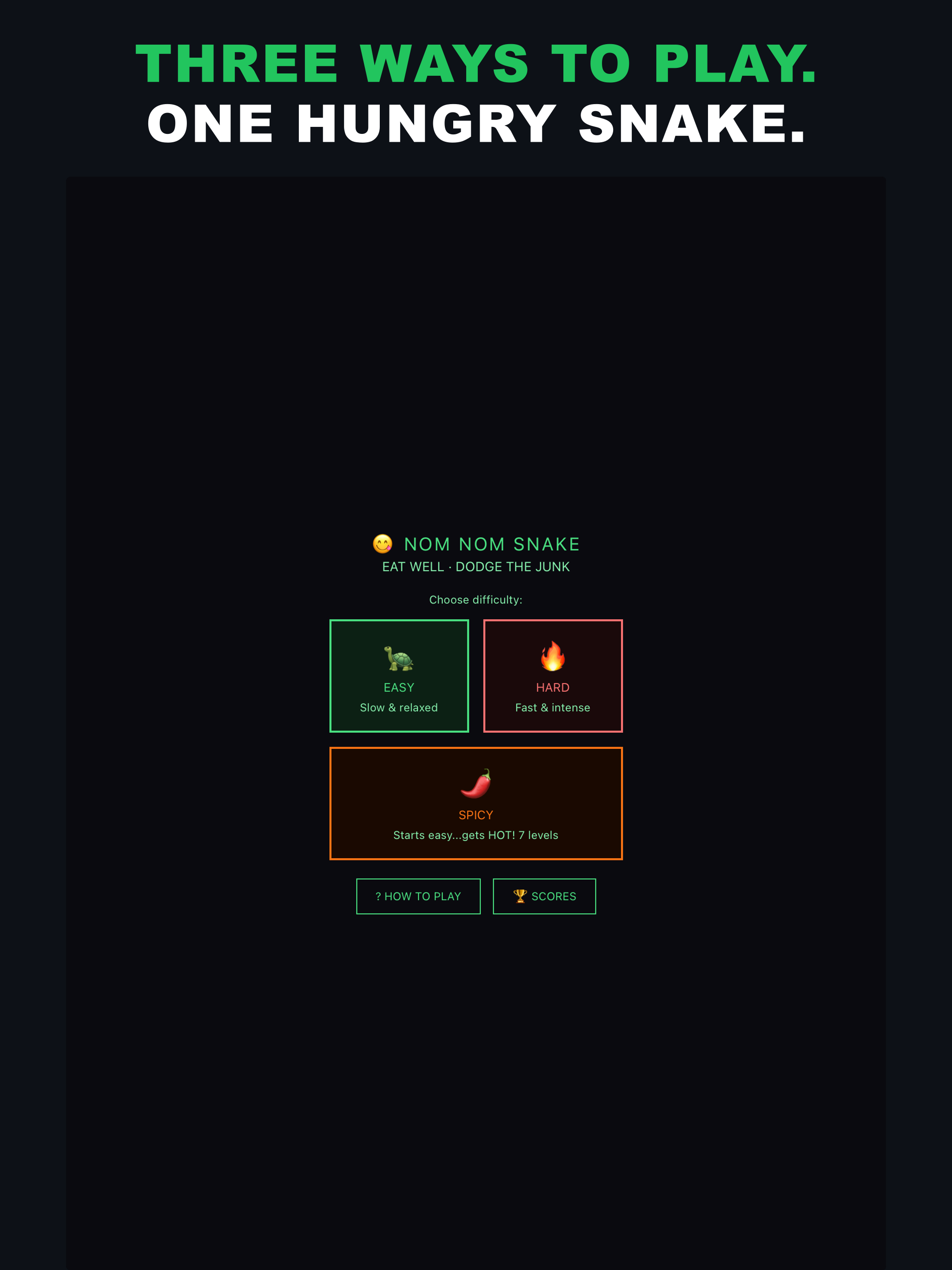 NomNomSnake: Hungry Snake Game screenshot 6