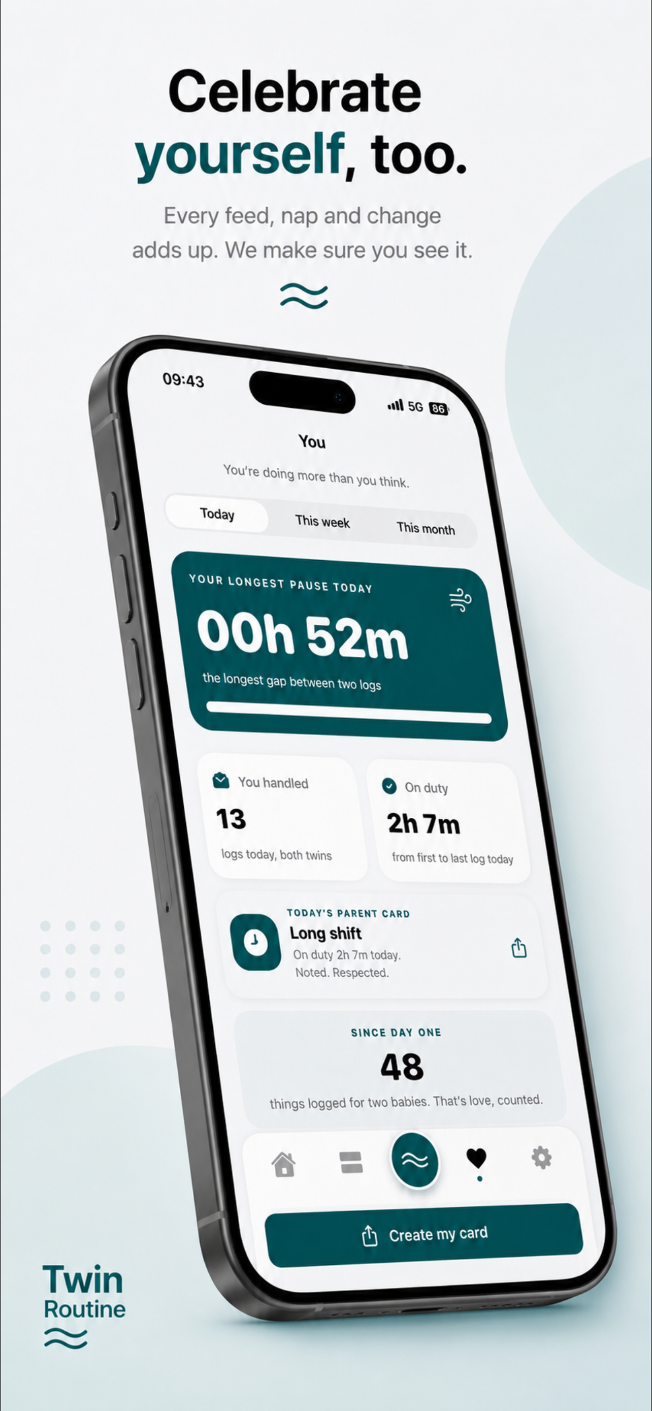 TwinRoutine: Twin Baby Tracker screenshot 6