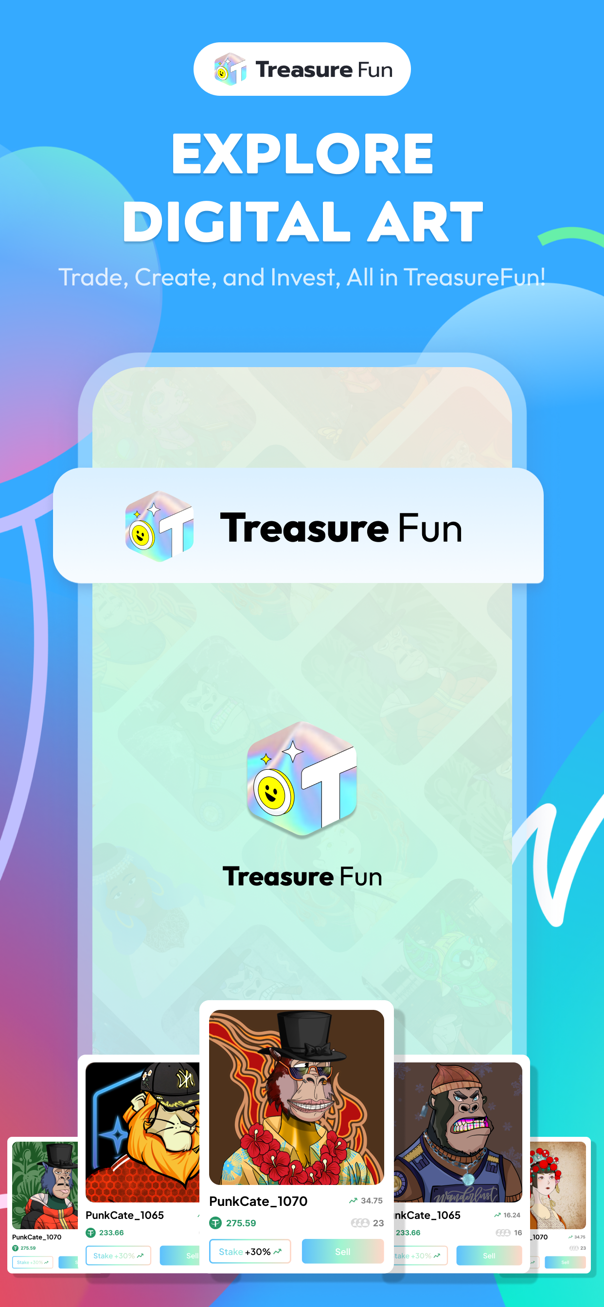 TreasureNFT：Trade & Earn NFTs
