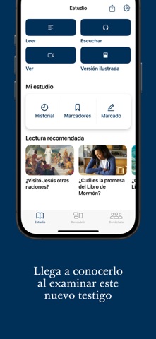 El Libro de Mormón iPhone screenshot 2