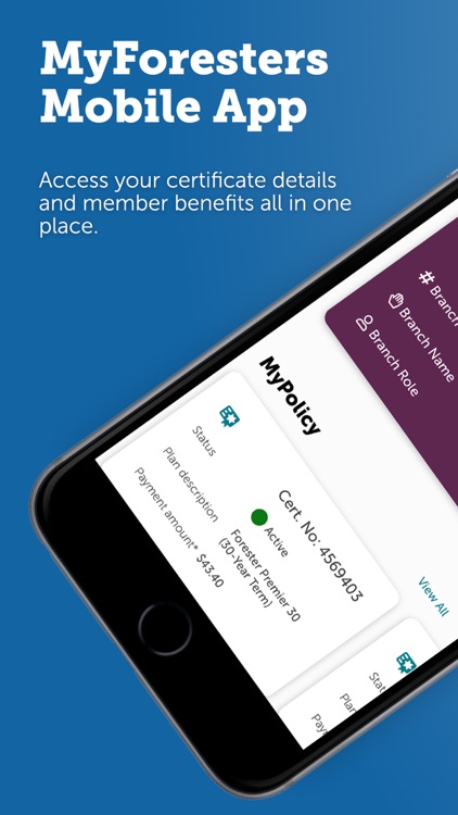 MyForesters Mobile