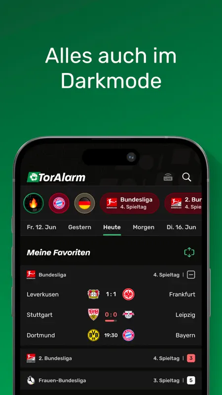 TorAlarm - Fußball Ergebnisse screenshot 10 of 10