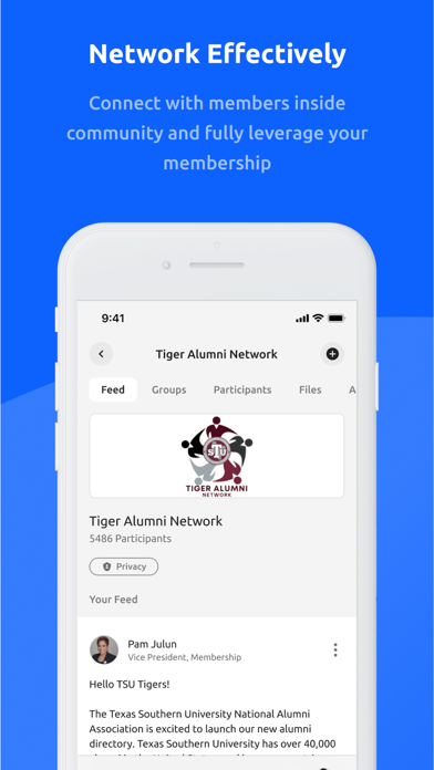 Screenshot 1 of TSU Alumni Association App